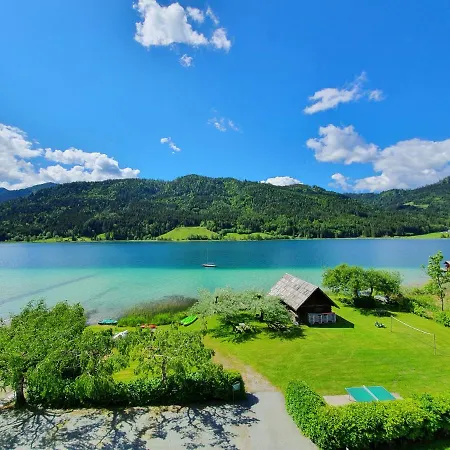 Ferienhof Obergasser und Bergblick Weissensee Zimmer foto