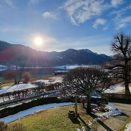 Ferienhof Obergasser und Bergblick Weissensee Zimmer foto