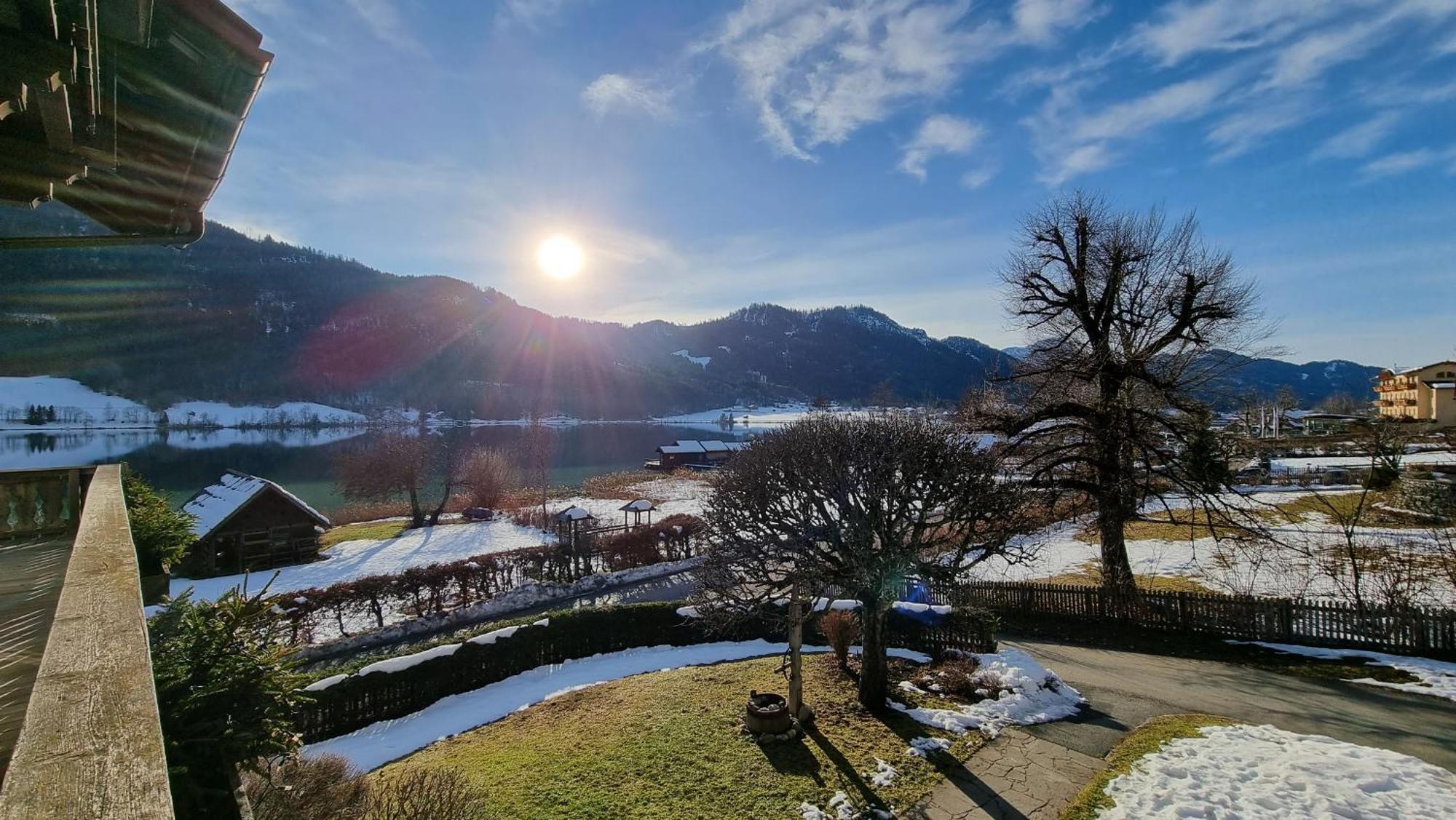 Bauernhof Obergasser Und Bergblick Weissensee